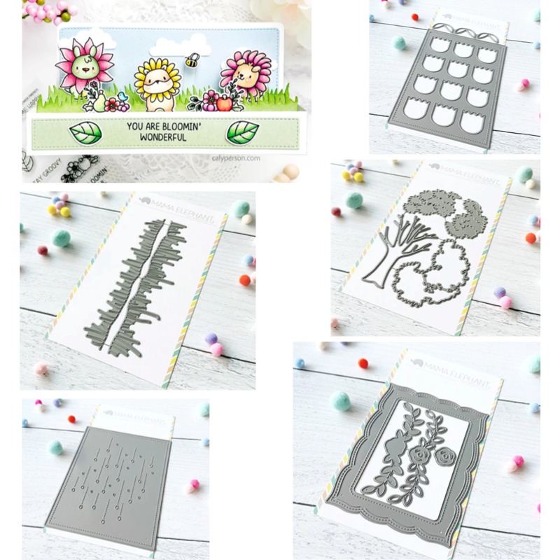 Candle Making Books - Yağmur Damlaları Kaplama Çerçevesi Metal Kesim