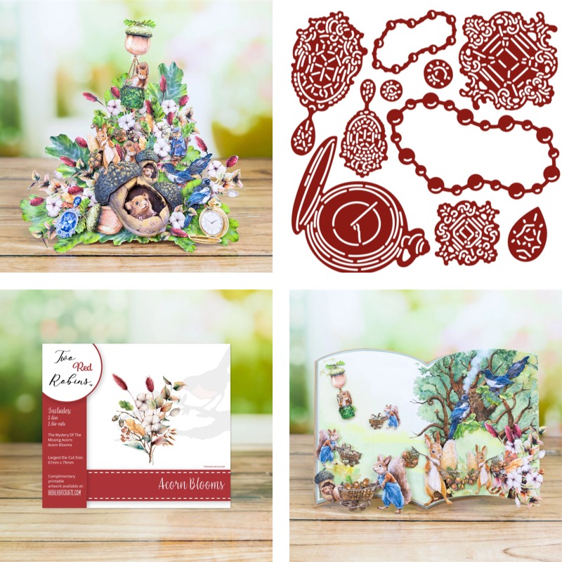 Candle Making Place - Hiding Place Spring Bounty metal kesme