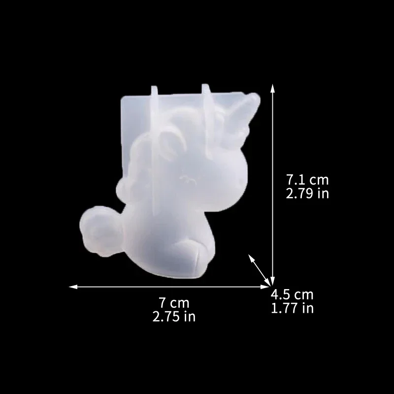 3D Geometrik Silikon Unicorn K - Candle Making Items incelemesi ve fiyatı