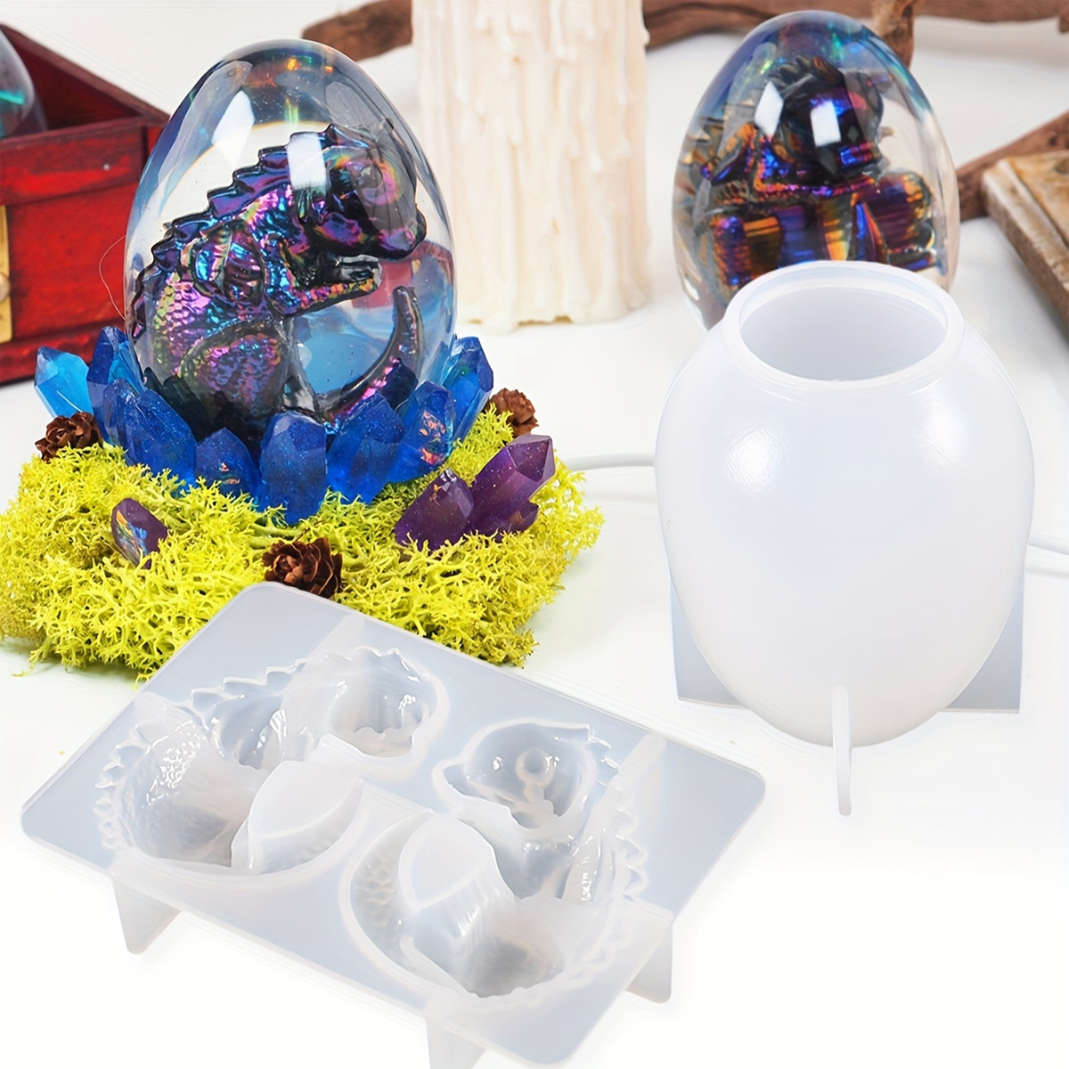 Silikon Ejderha Yumurta Kalıpl - Candle Making Set incelemesi ve fiyatı