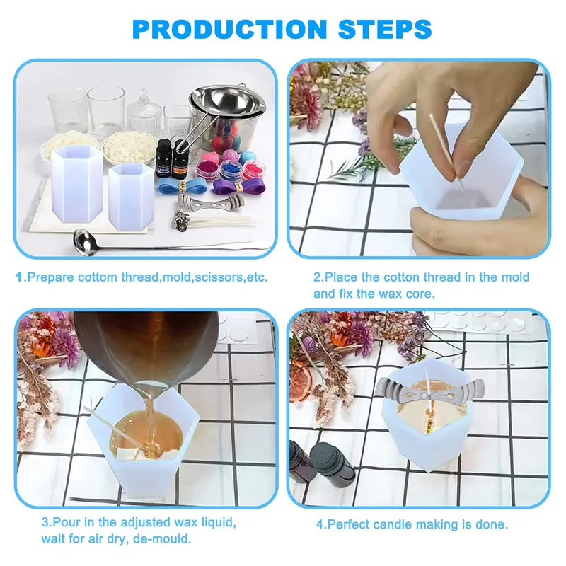Silindir Silikon Mum Kalıpları - Candle Making With Beeswax incelemesi ve fiyatı