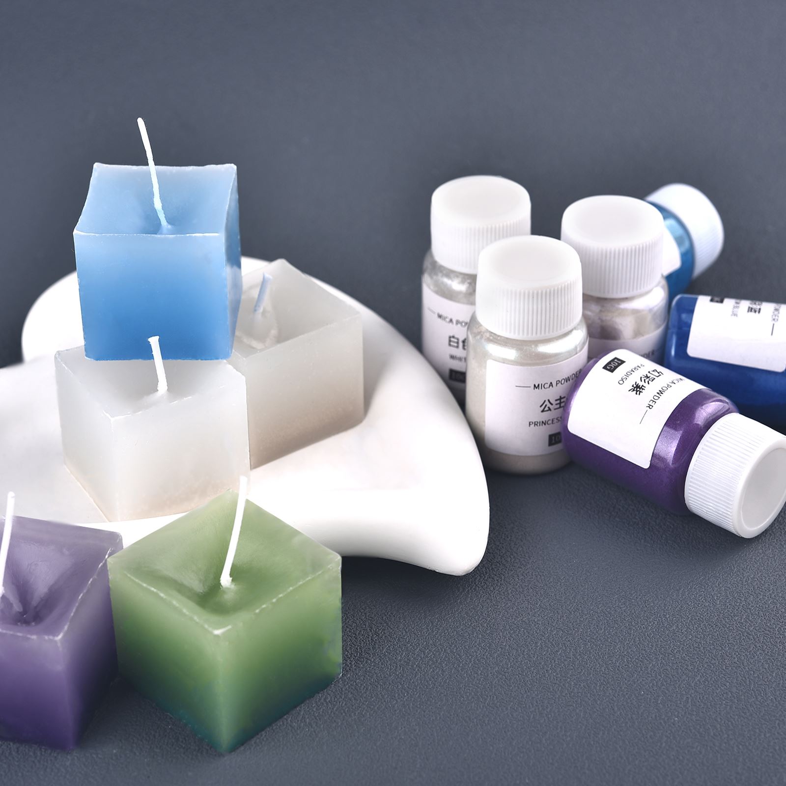 10g mum boyama maddesi sedefli - Candle Making Items incelemesi ve fiyatı