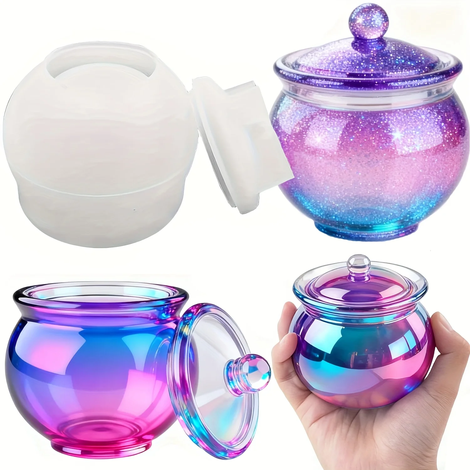 1 takım yuvarlak reçine kalıp  - Candle Making Set incelemesi ve fiyatı
