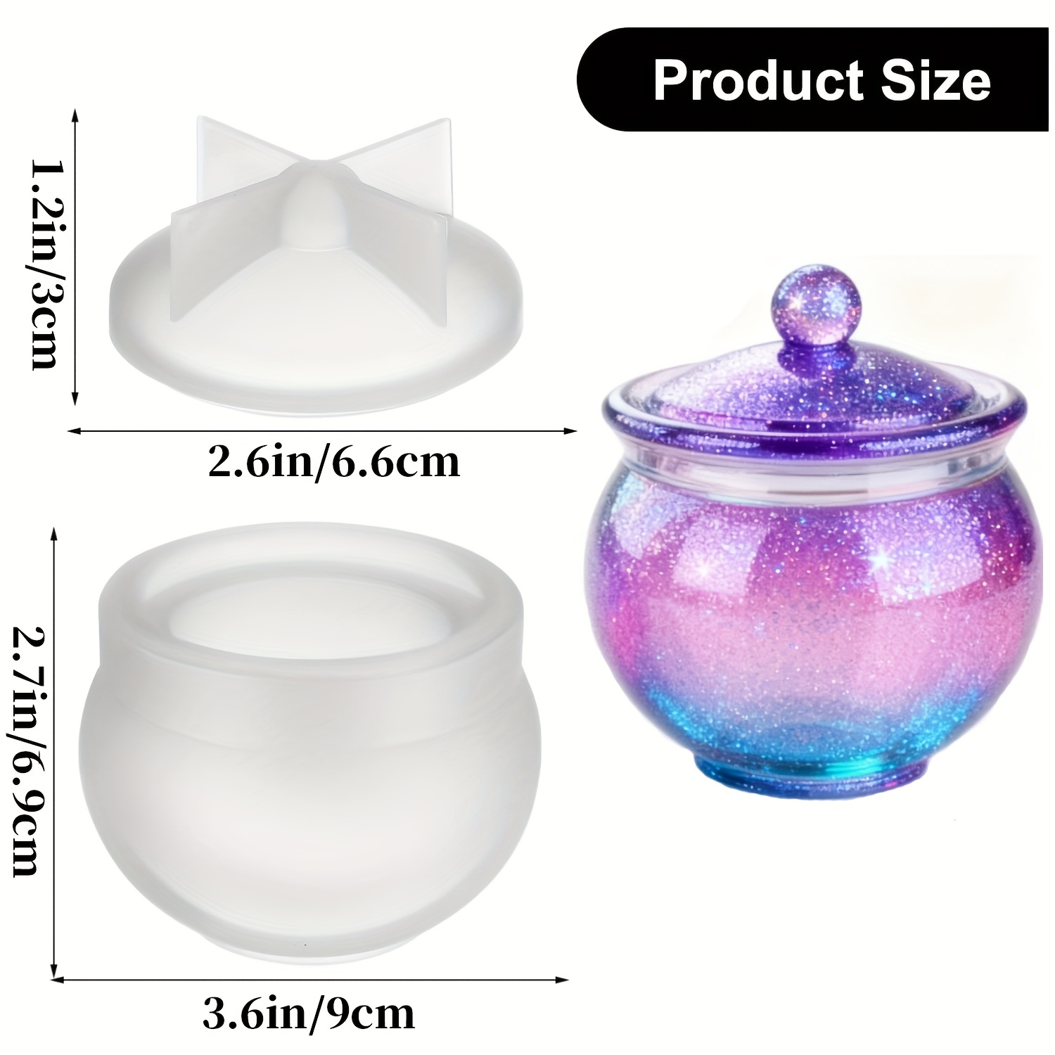1 takım yuvarlak reçine kalıp  - Candle Making Set incelemesi ve fiyatı